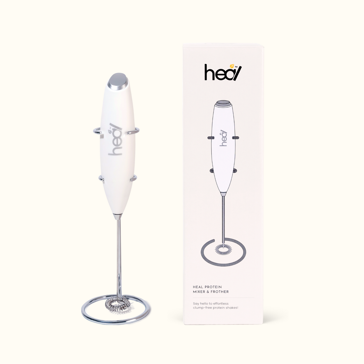 Heal Protein Shake Mixer & Frother - Perfect for Mixing Protein