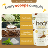 [Subscription Plan] Heal Caffe Latte Vegan Protein Shake, 15 Servings Value Pack