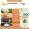 [Subscription Plan] Heal Vanilla Almond Vegan Protein Shake, 15 Servings Value Pack