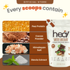 [Subscription Plan] Heal Salted Chocolate Vegan Protein Shake, 15 Servings Value Pack