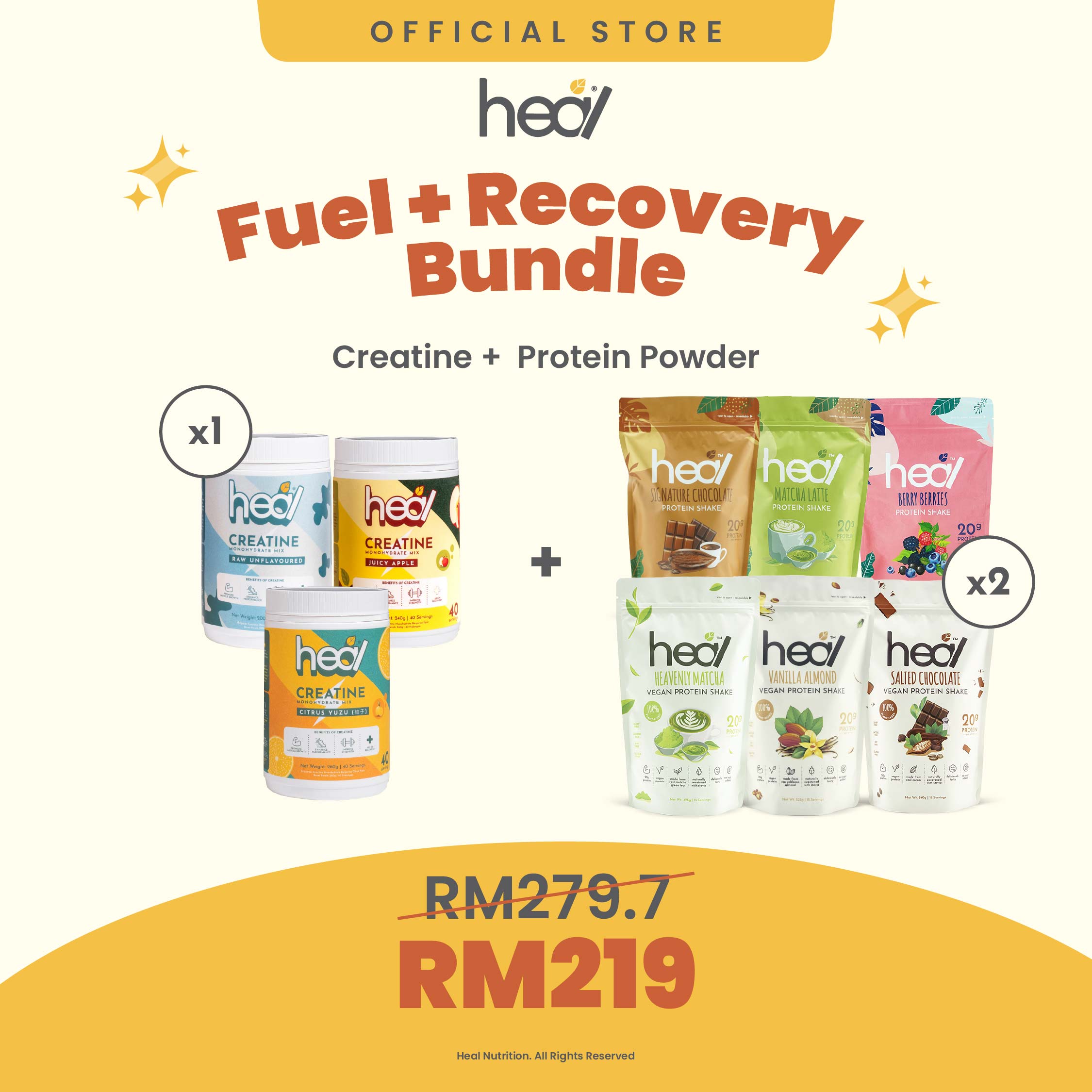 Fuel & Recovery Bundle (Worth RM279)