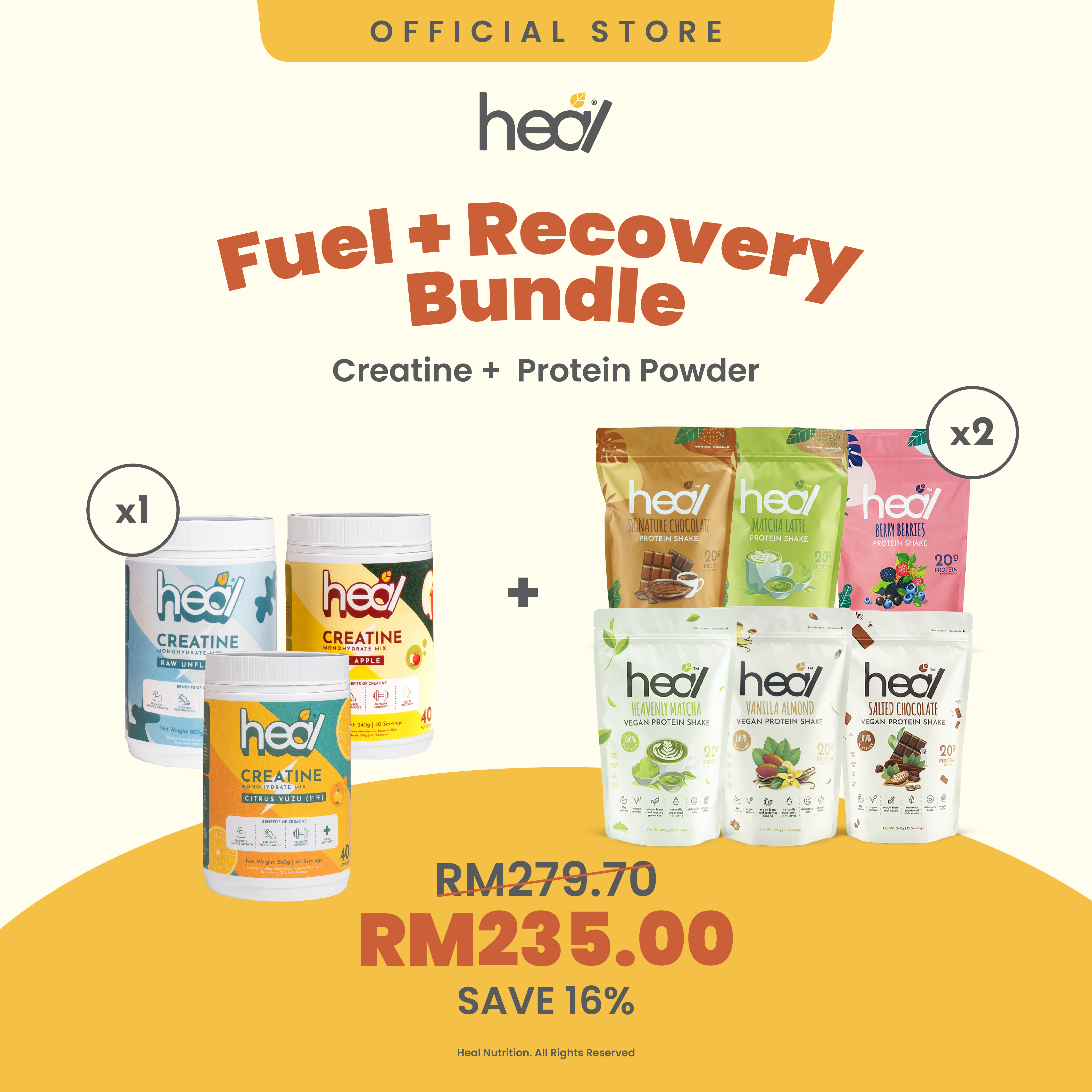 Fuel & Recovery Bundle (Worth RM279)