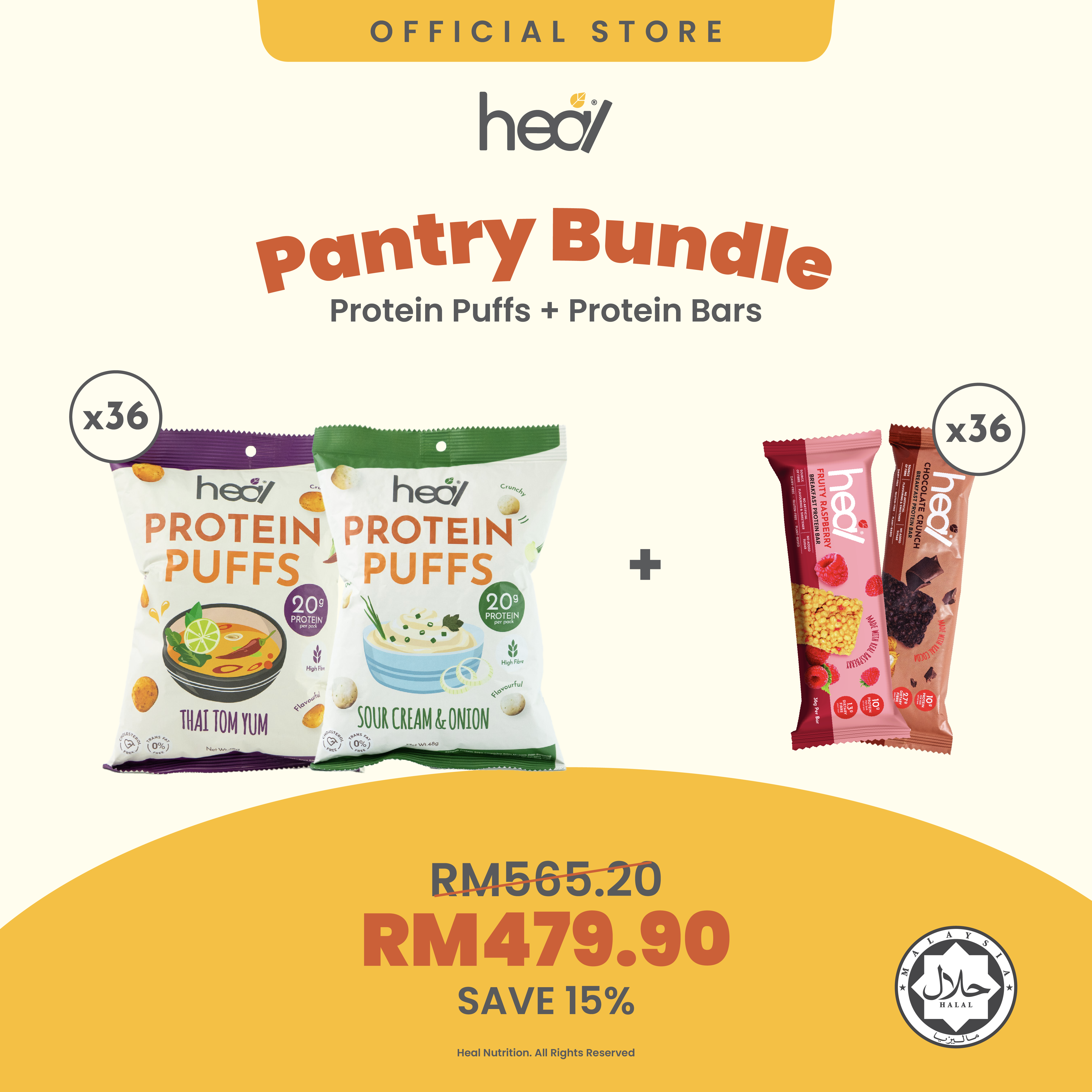 Pantry Bundle (Worth RM565) - Halal