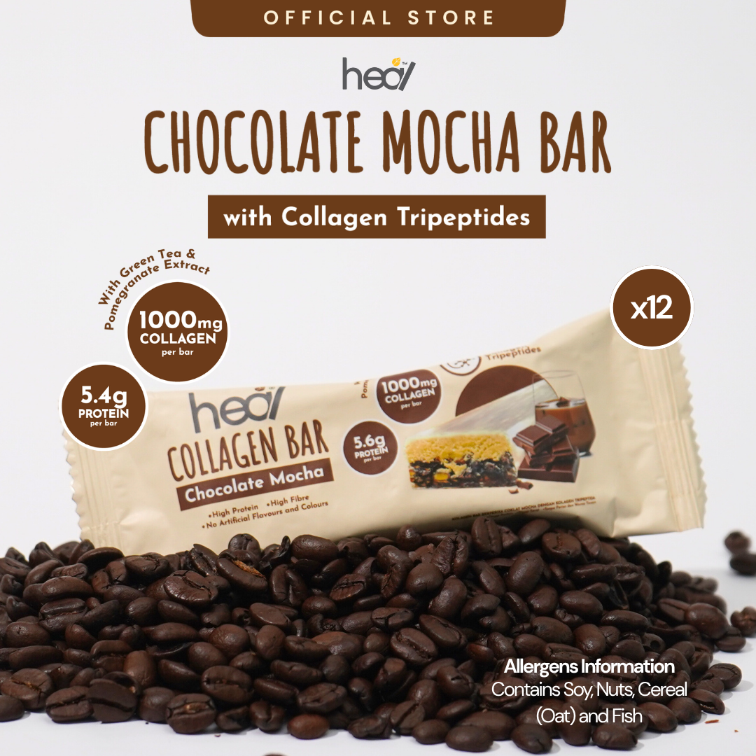 [NEW LAUNCH] HEAL COLLAGEN BAR - CHOCOLATE MOCHA