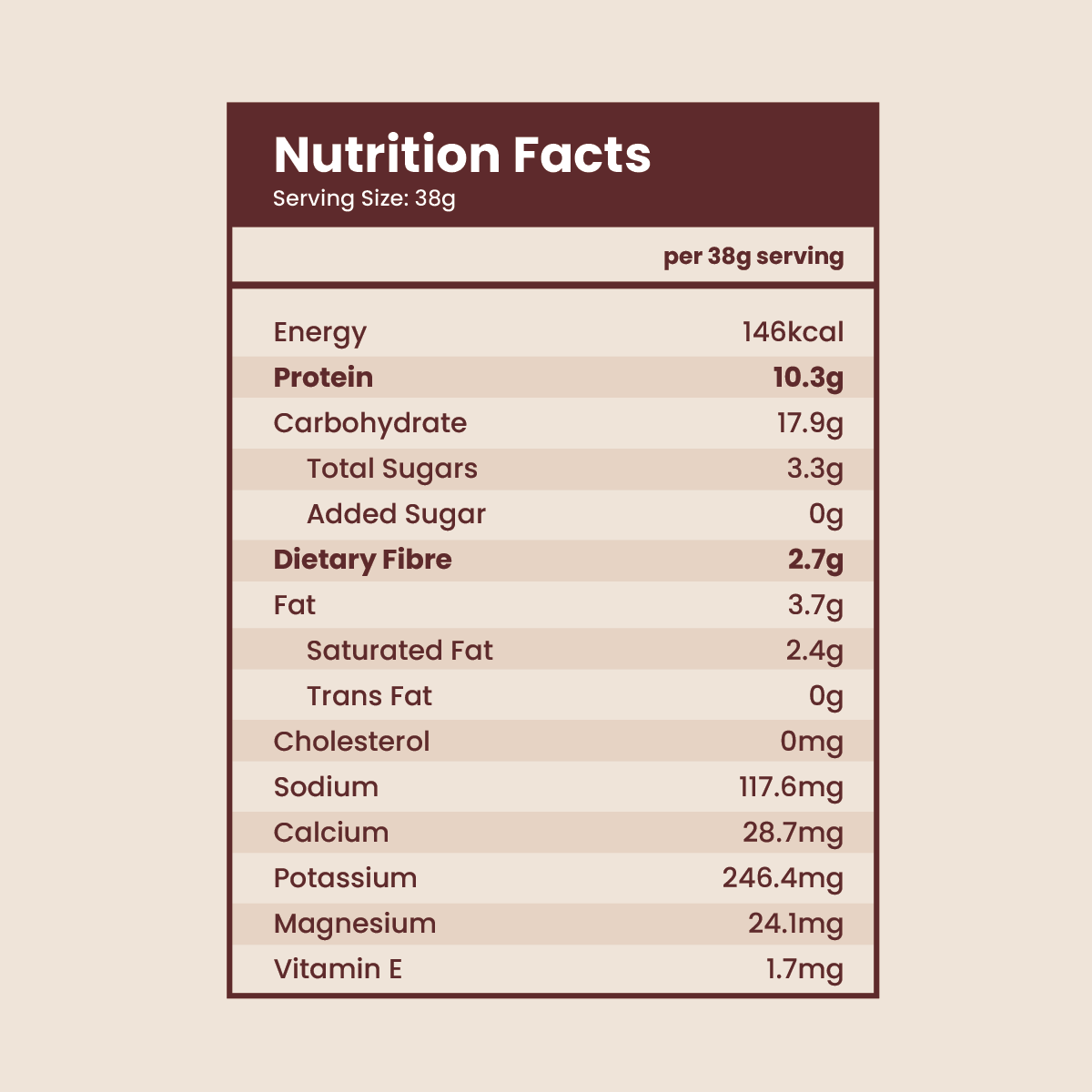 [Subscription Plan] Heal Chocolate Crunch Breakfast Protein Bar - Bundle of 12s