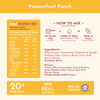 Heal Passionfruit Punch Protein Shake, Single Sachet (30g)