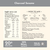 Heal Charcoal Sesame Vegan Protein Shake, 16 Sachets (39g)