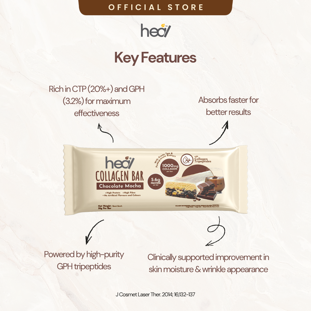 [NEW LAUNCH] HEAL COLLAGEN BAR - CHOCOLATE MOCHA