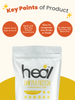 [Subscription Plan] Heal Unflavored Pea Protein Powder, 500g