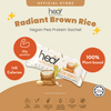 Heal Radiant Brown Rice Vegan Protein Shake, Single Sachet (36g)