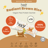 [Subscription Plan] Heal Radiant Brown Rice Vegan Protein Shake, 16 Sachets (36g)