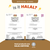 Heal Caffe Latte Vegan Protein Shake, 16 Sachets (36g) - HALAL